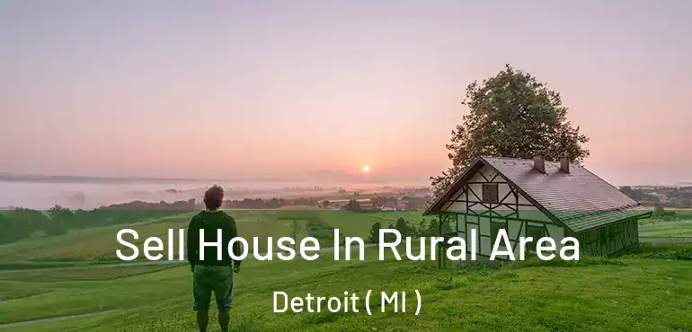  Sell House In Rural Area Detroit ( MI )