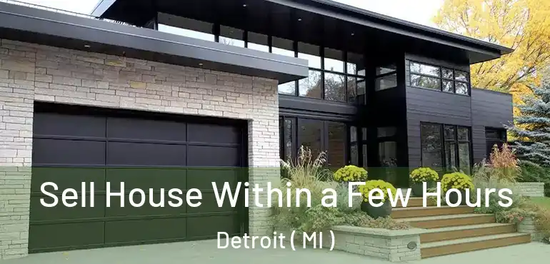  Sell House Within a Few Hours Detroit ( MI )