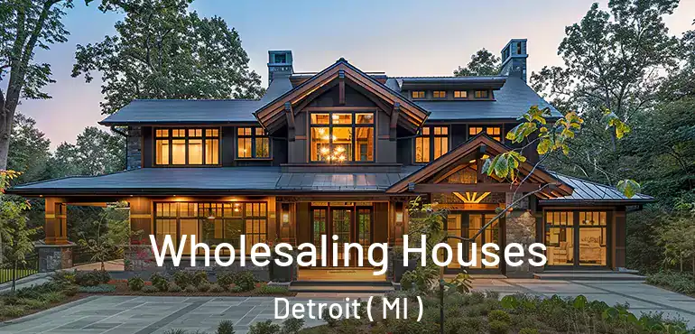  Wholesaling Houses Detroit ( MI )